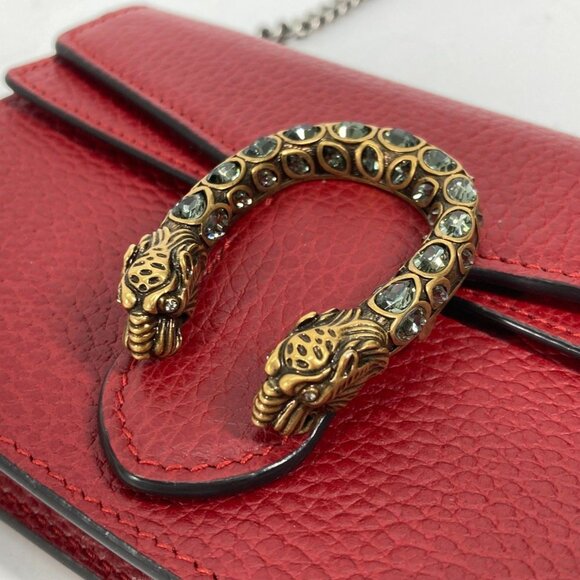 GUCCI Red Shoulder Bag - Picture 5 of 13